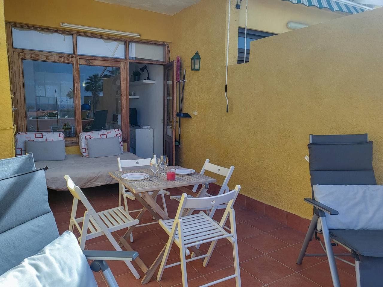Foto 4 von 25: Teneriffa: Gemütliche Unterkunft mit Pool und Parkplatz in Playa La Arena