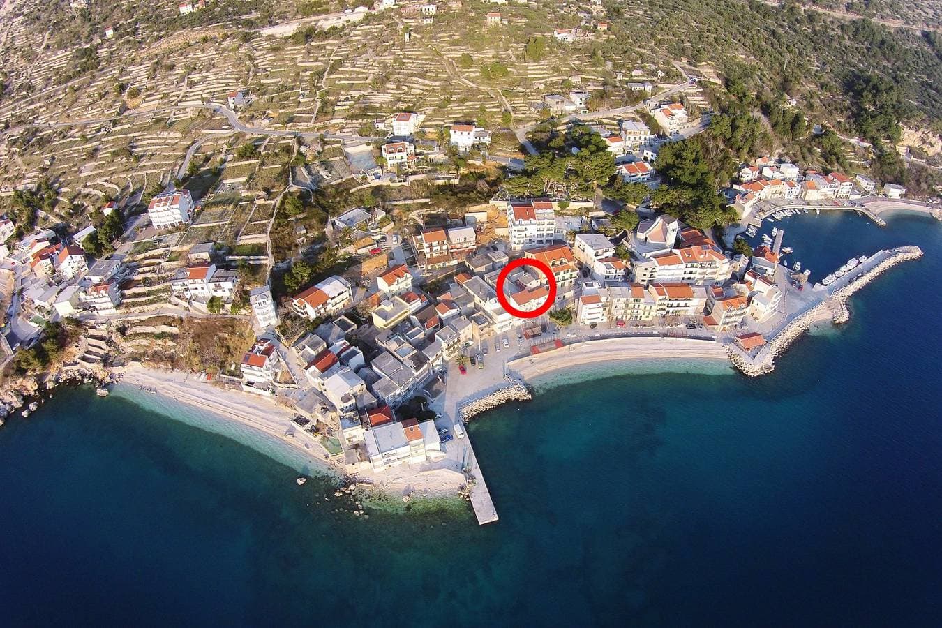 Foto 6 von 39: 3-Zimmer-Haus am Strand Drasnice, Makarska