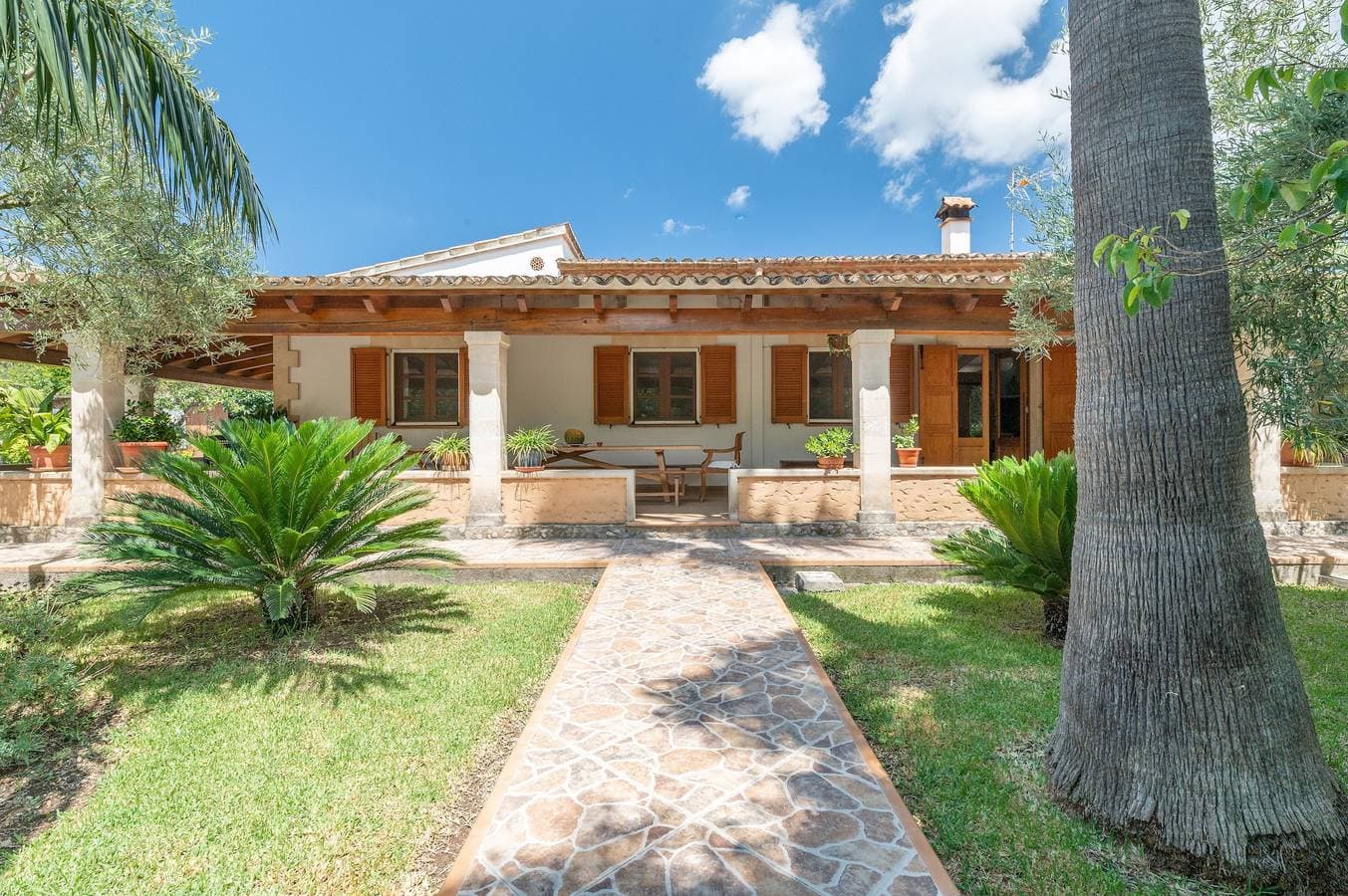 Foto 4 von 25: Villa la Rafal mit Bergblick, Pool, WLAN, Klimaanlage, Terrasse und Garten