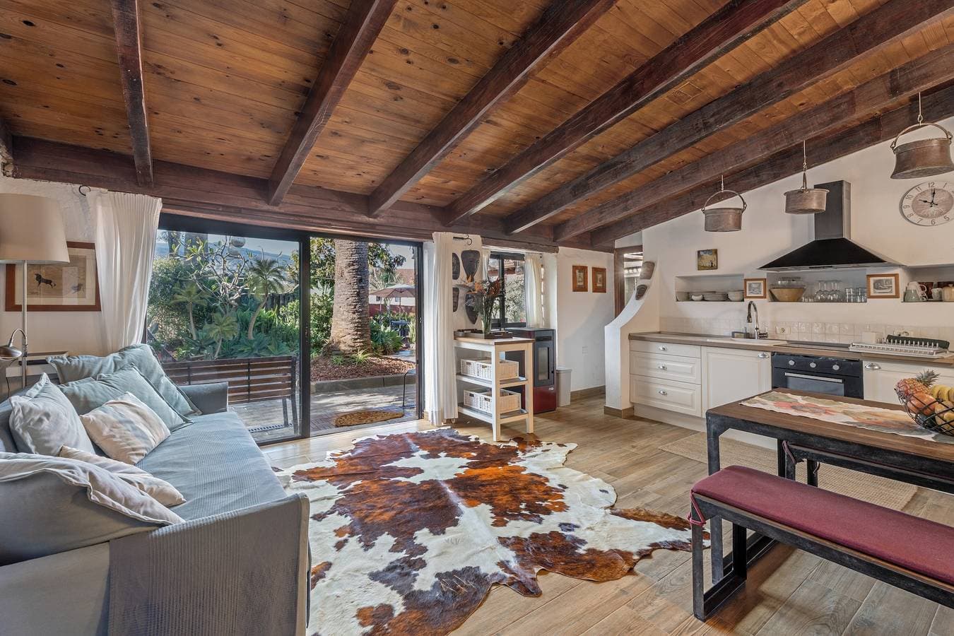 Foto 5 von 37: Ferienhaus 'Casa  Palmera' mit Meerblick, Teideblick und Vulkan-Garten