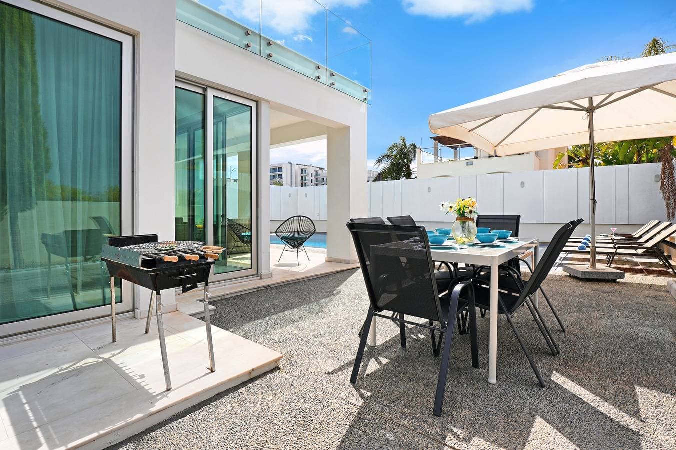 Foto 5 von 38: Villa für 5 Personen mit Balkon