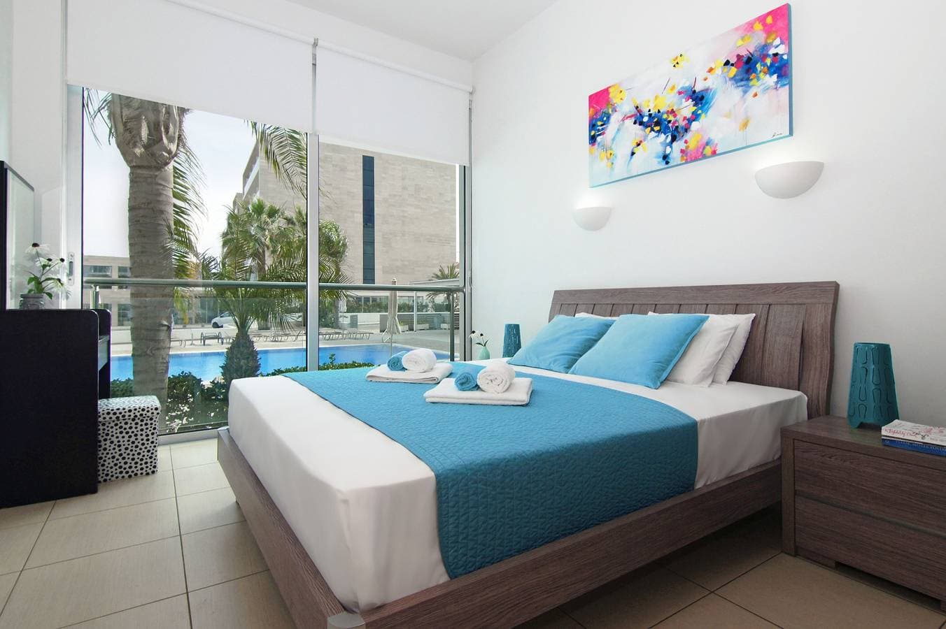Foto 13 von 29: Ferienwohnung für 4 Personen mit Pool