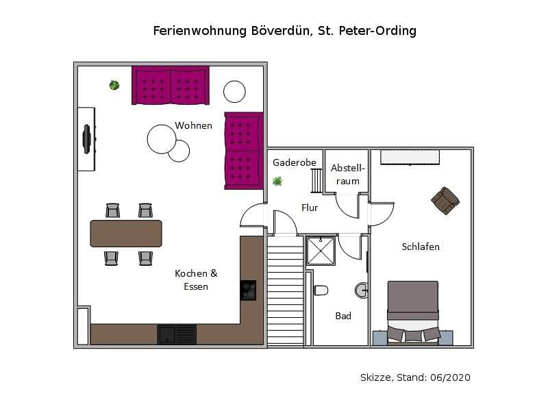 Foto 13 von 17: Ferienwohnung Böverdün