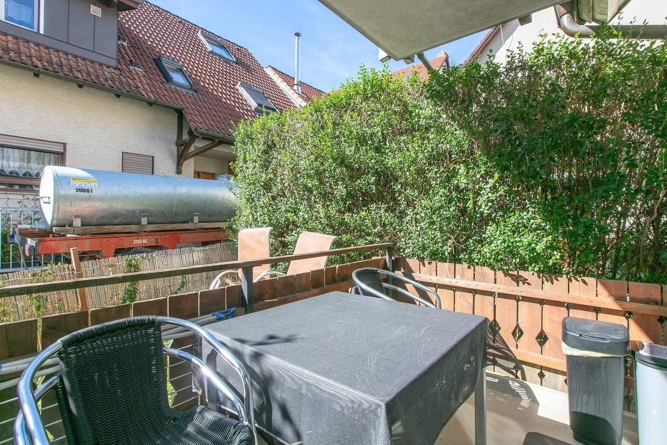 Foto 5 von 21: 2-Zimmer-Wohnung im Grünen bei Rheinfelden-Adelhausen, Terrasse & Garten