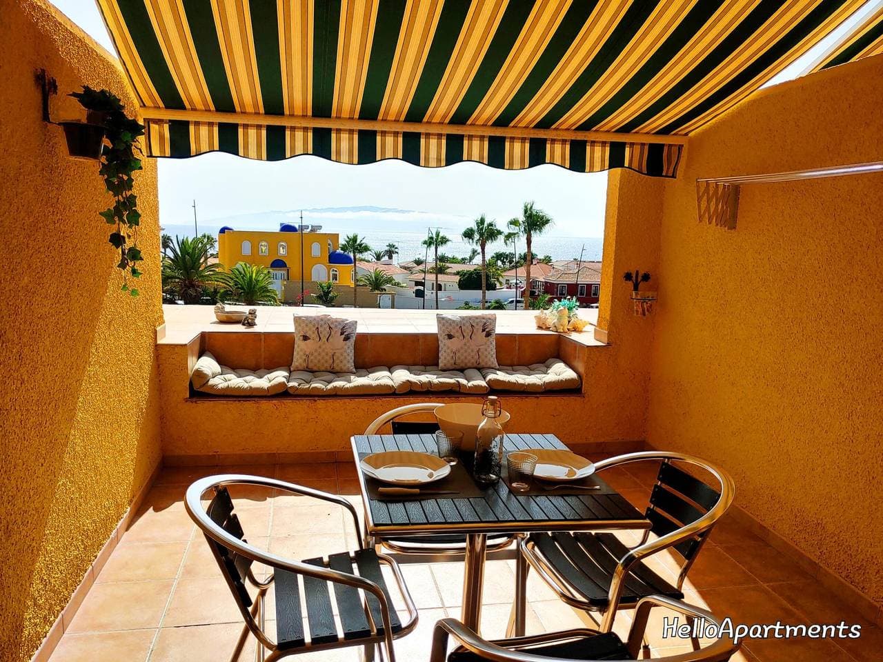 Schöne Wohnung in Playa de La Arena mit Pool und Terrasse, nahe Los Gigantes 1