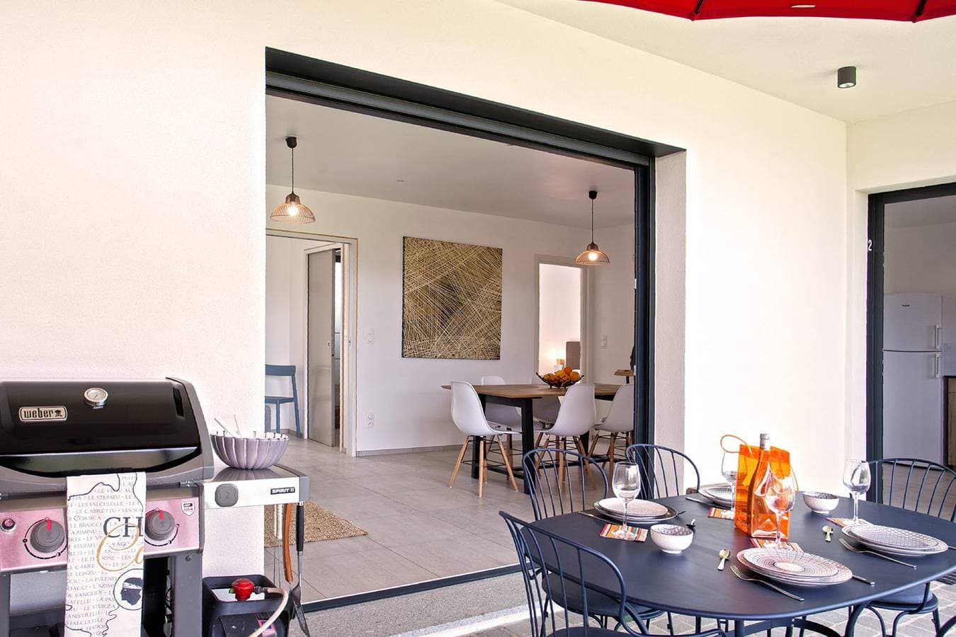 Foto 9 von 45: Ferienwohnung für 6 Personen mit Terrasse