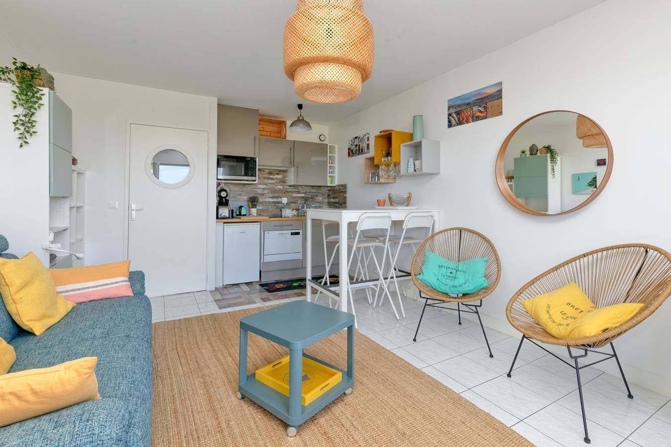Foto 4 von 30: Ferienwohnung 'Appartement Cosy Face La Mer' mit Meerblick, privater Terrasse und WLAN
