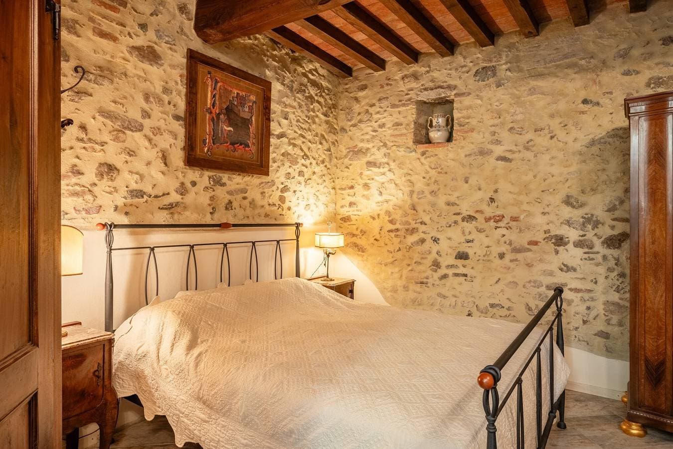 Foto 9 von 25: Ferienhaus 'La Capanna Di Arturo Erdgeschoss' mit Bergblick, WLAN & Klimaanlage