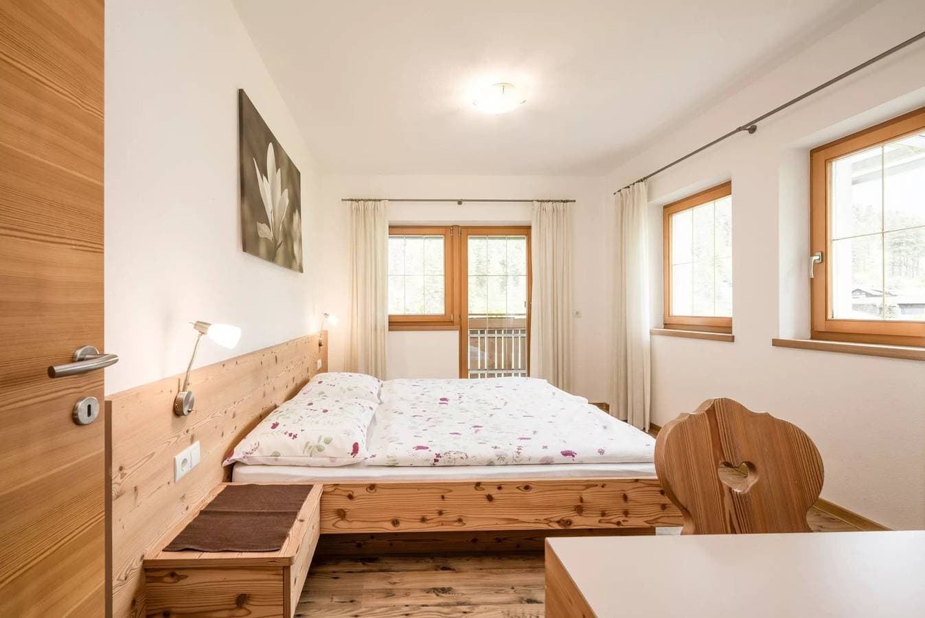 Foto 6 von 12: Angererhof - Ferienwohnung 'Leni' mit Bergblick, privatem Garten und WLAN