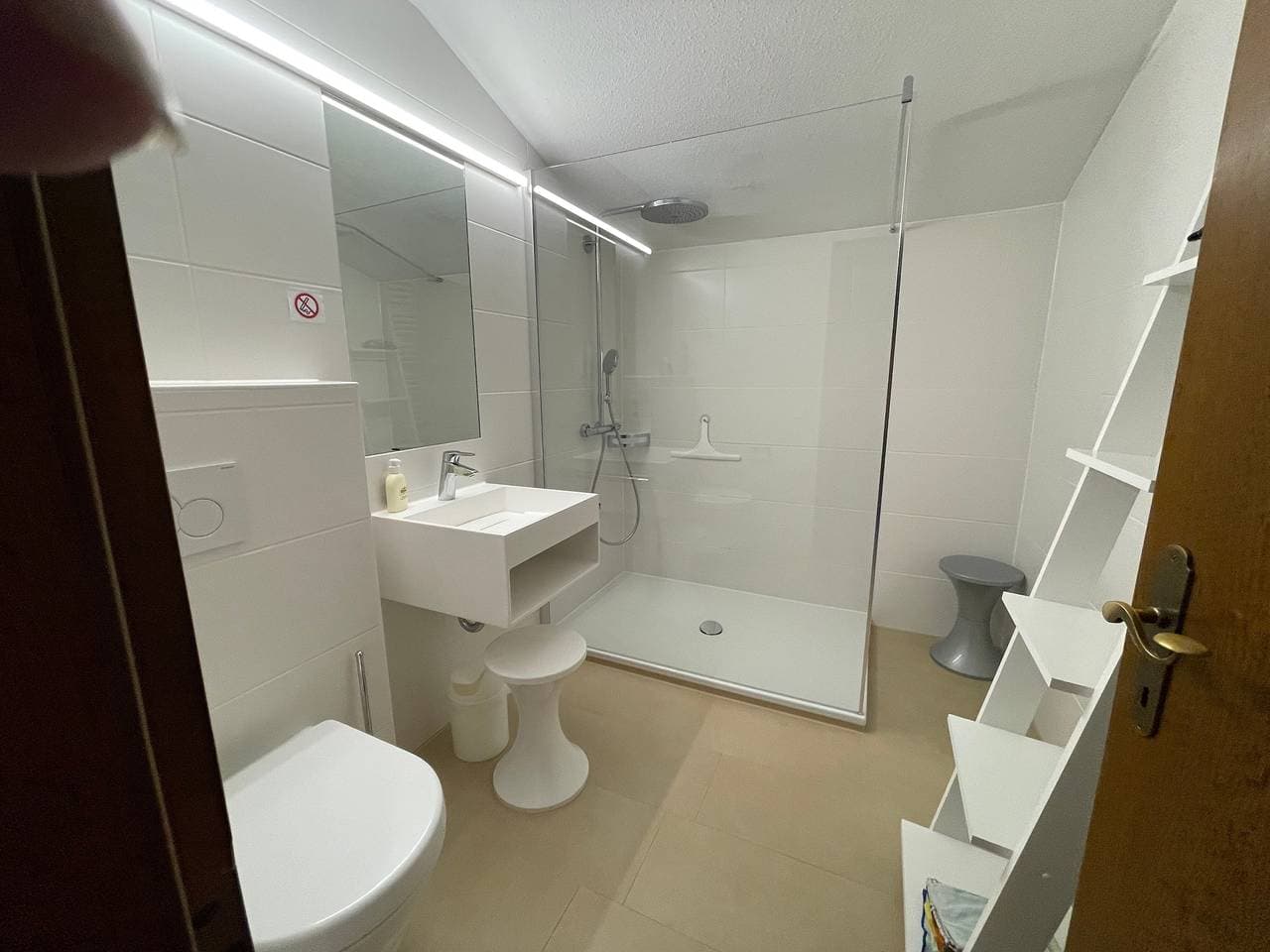Foto 10 von 22: Ferienwohnung Fewo 2 am Auweg mit Bergblick, Gemeinschaftsgarten und WLAN