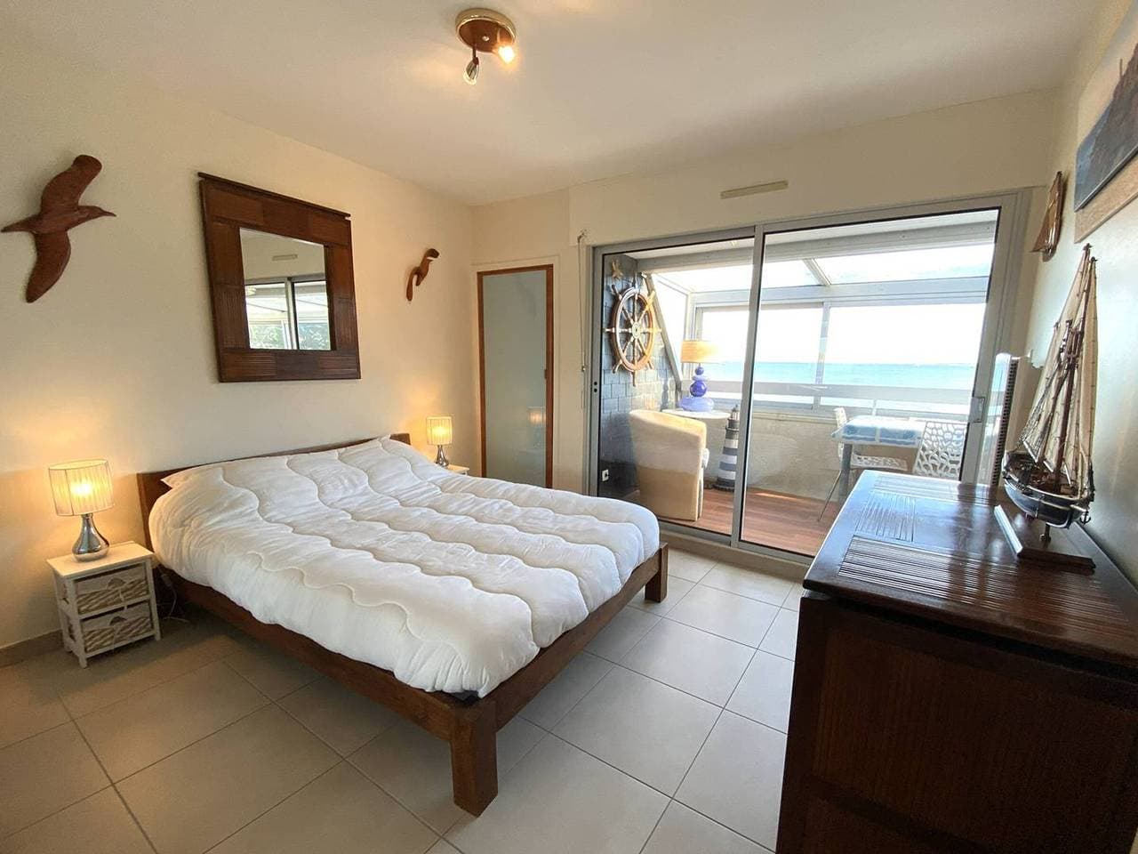 Foto 3 von 20: Renovierte 3*-Wohnung mit Meerblick, 50m vom Strand, Perros-Guirec