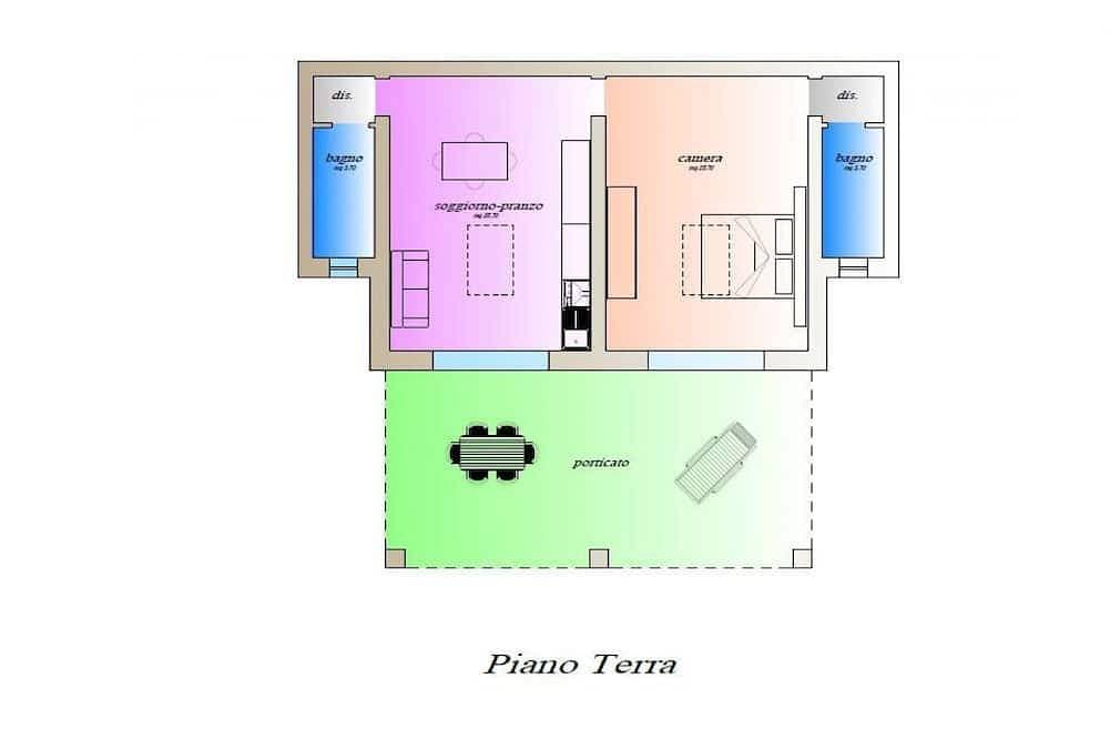 Foto 7 von 8: Limonaia, one-bedroom terraced house Plus