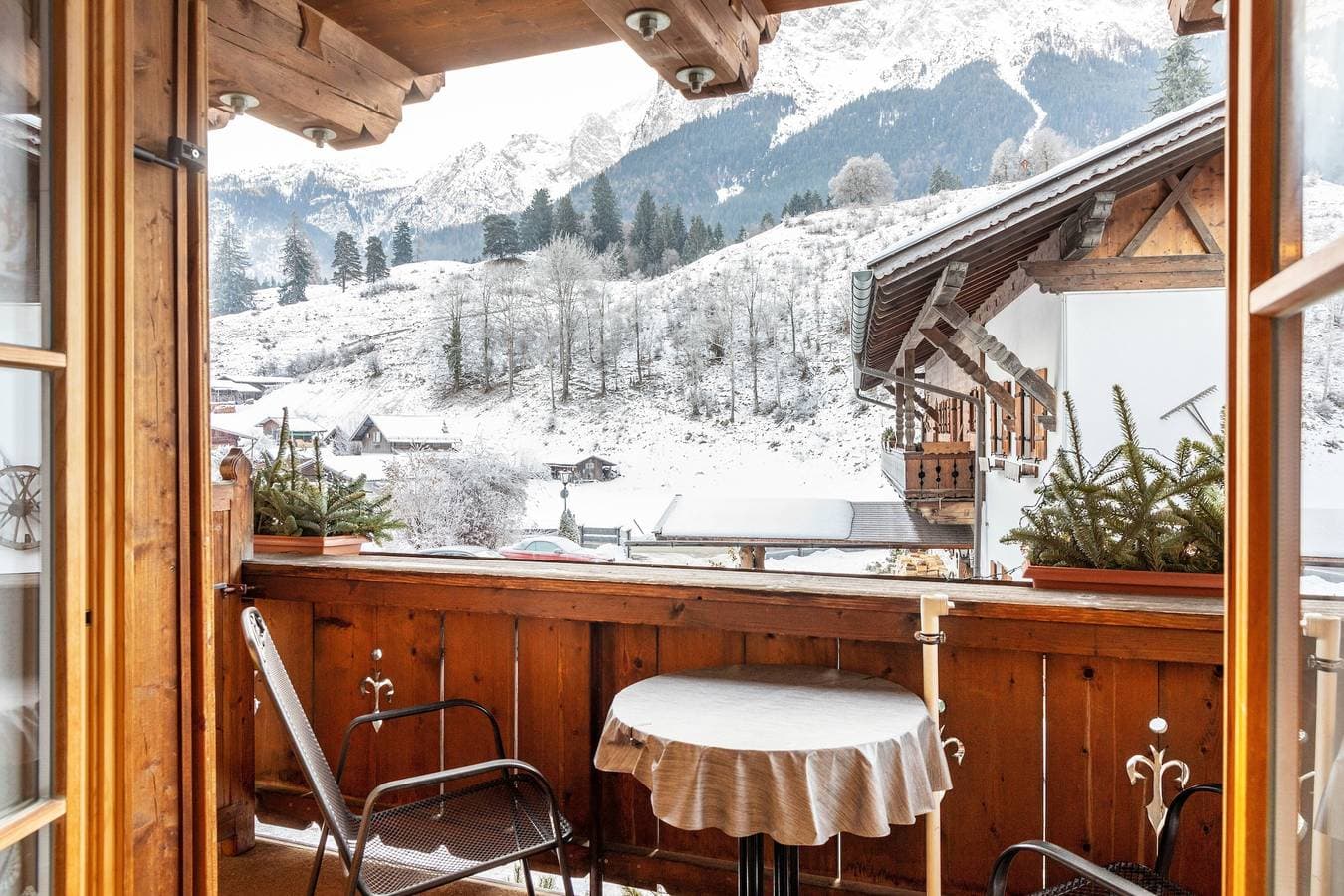 Foto 6 von 29: Ferienwohnung Reintal mit Bergblick, Balkon und WLAN