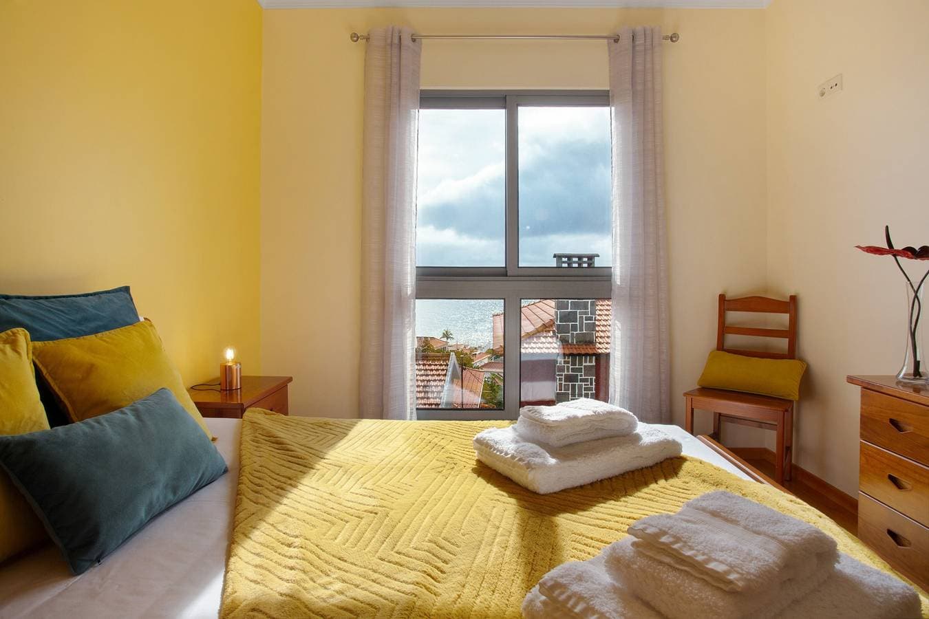 Foto 12 von 28: Ferienwohnung 'Casa Da Vila' mit Meerblick, Balkon und WLAN