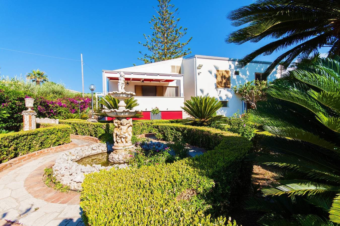Foto 13 von 34: Ferienwohnung 'Casa Rossa' mit Meerblick, Veranda und WLAN