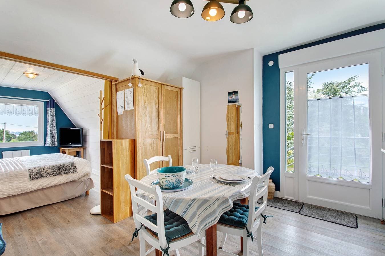 Foto 6 von 22: Studio „Port Lazo“ mit Meerblick, privater Terrasse und WLAN