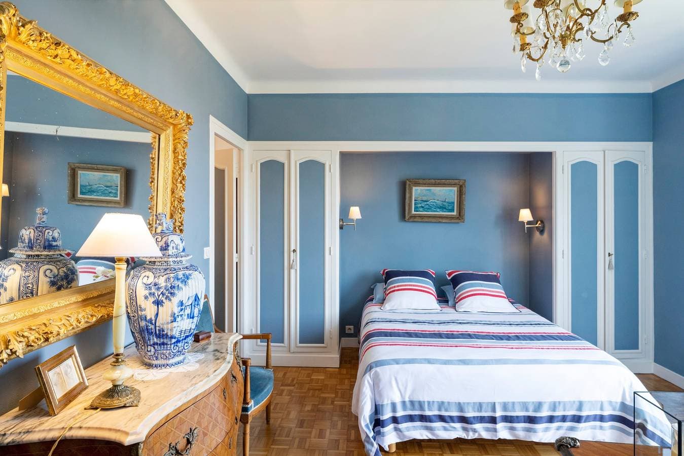 Foto 6 von 17: Gästezimmer 'L'annexe - Chambre' mit Meerblick, Balkon und WLAN