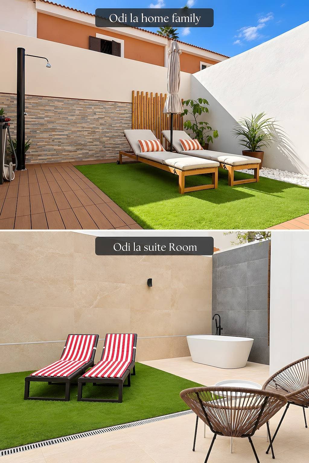 Foto 8 von 30: Ferienwohnung 'Odi Suite Room' mit privater Terrasse und WLAN
