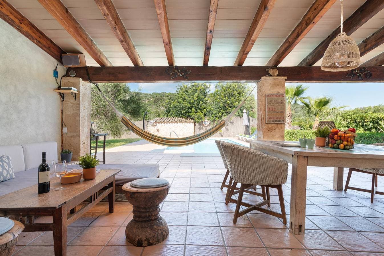 Foto 6 von 34: Ca Na Rosa - Ferienhaus mit privaten Pool in Campanet. WiFi gratis