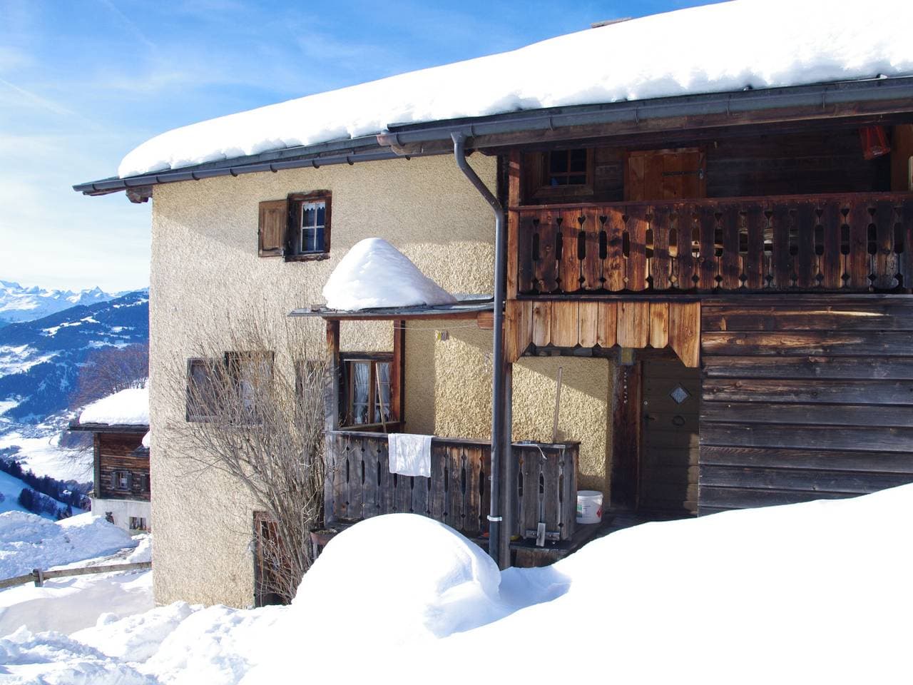 Foto 8 von 40: Ferienhaus Altes Walserhaus, Brün - 4.5 Zimmer Ferienhaus für max. 6 Pers.
