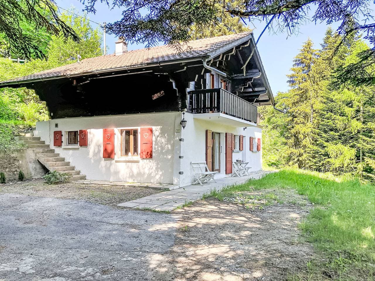 Les Giettes 10 km von Monthey: Chalet Mutzli 1