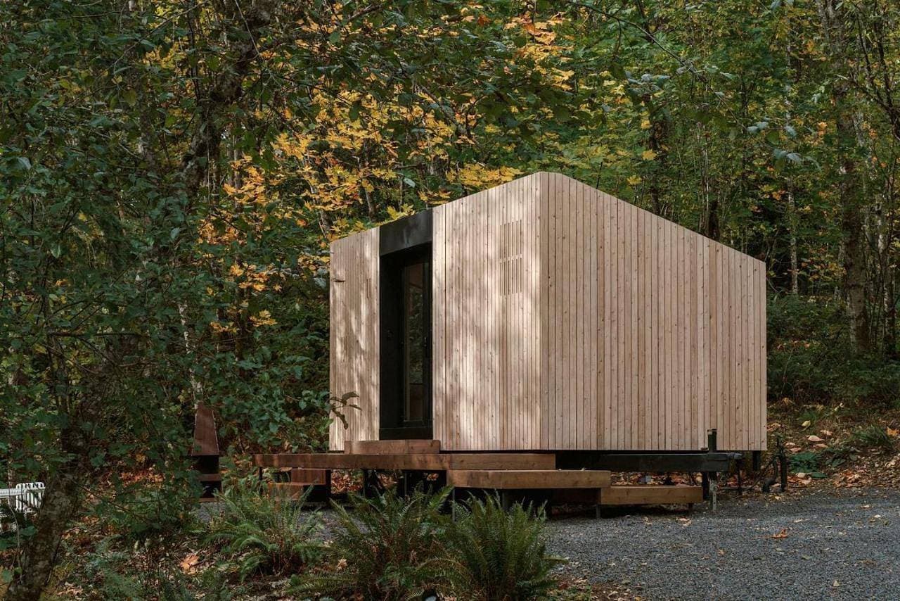 Peaceful Forest Hideout Cabin with Minimalist Design near Cape Horn in Washougal, WA 1