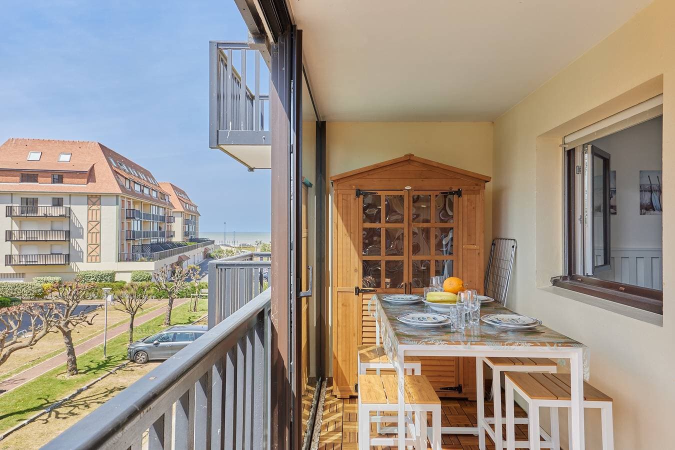 Foto 9 von 11: Ferienwohnung für 4 Personen mit Balkon