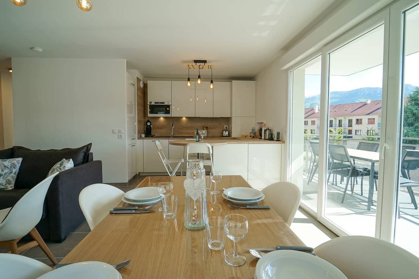 Foto 2 von 16: Ferienwohnung für 5 Personen mit Balkon