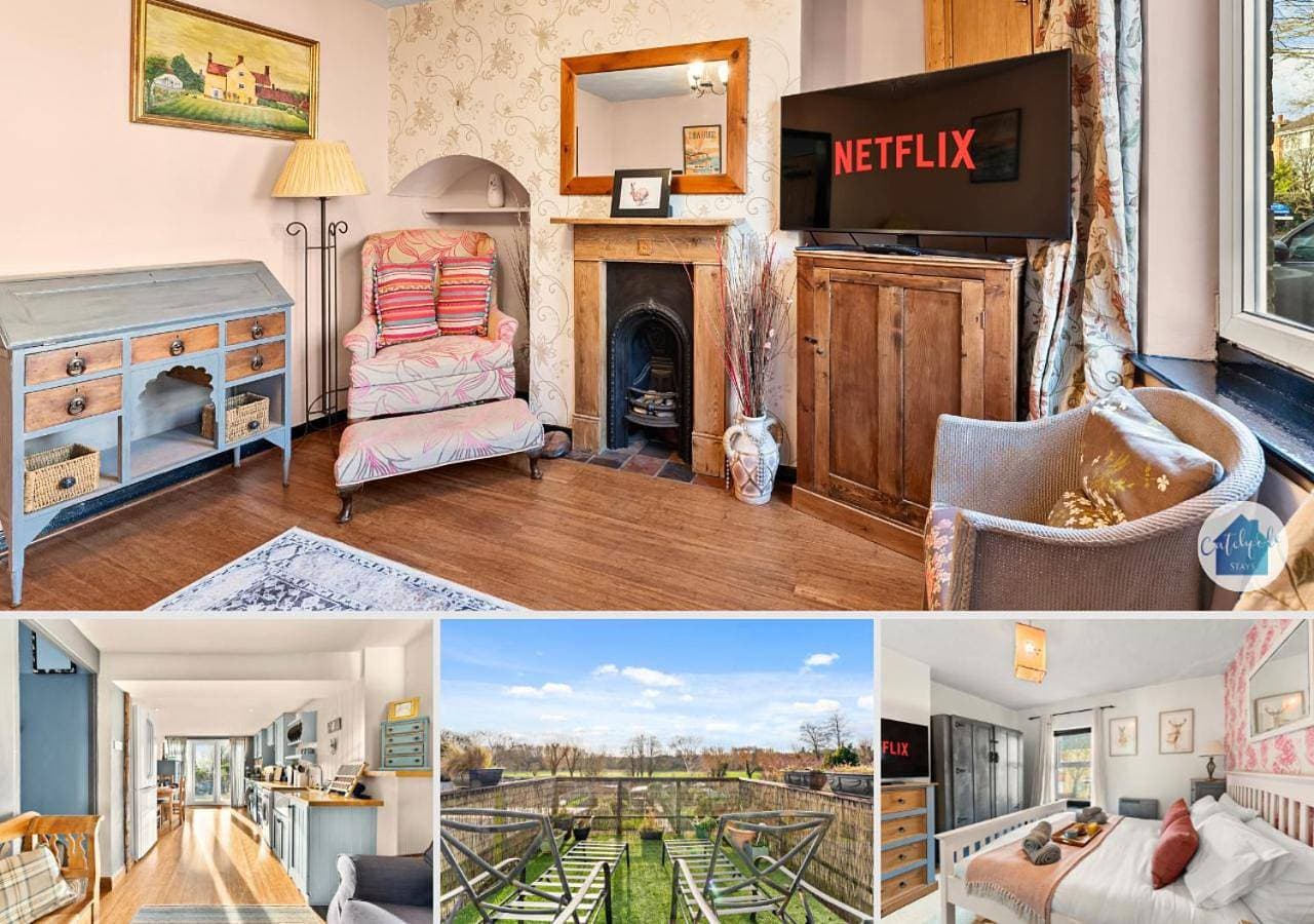 Abbey House I Characterful & Peaceful 1BR House w Garden, Rooftop Balcony 1