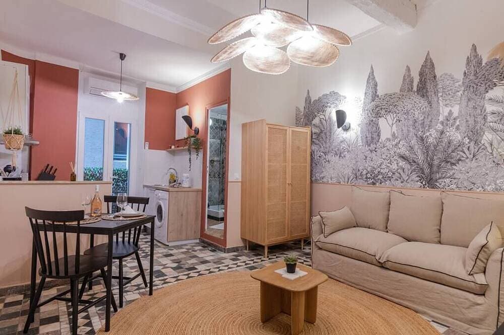 Foto 12 von 26: Einzigartiges Studio in der Altstadt von Nizza, 2 Minuten vom Strand entfernt, mit Klimaanlage