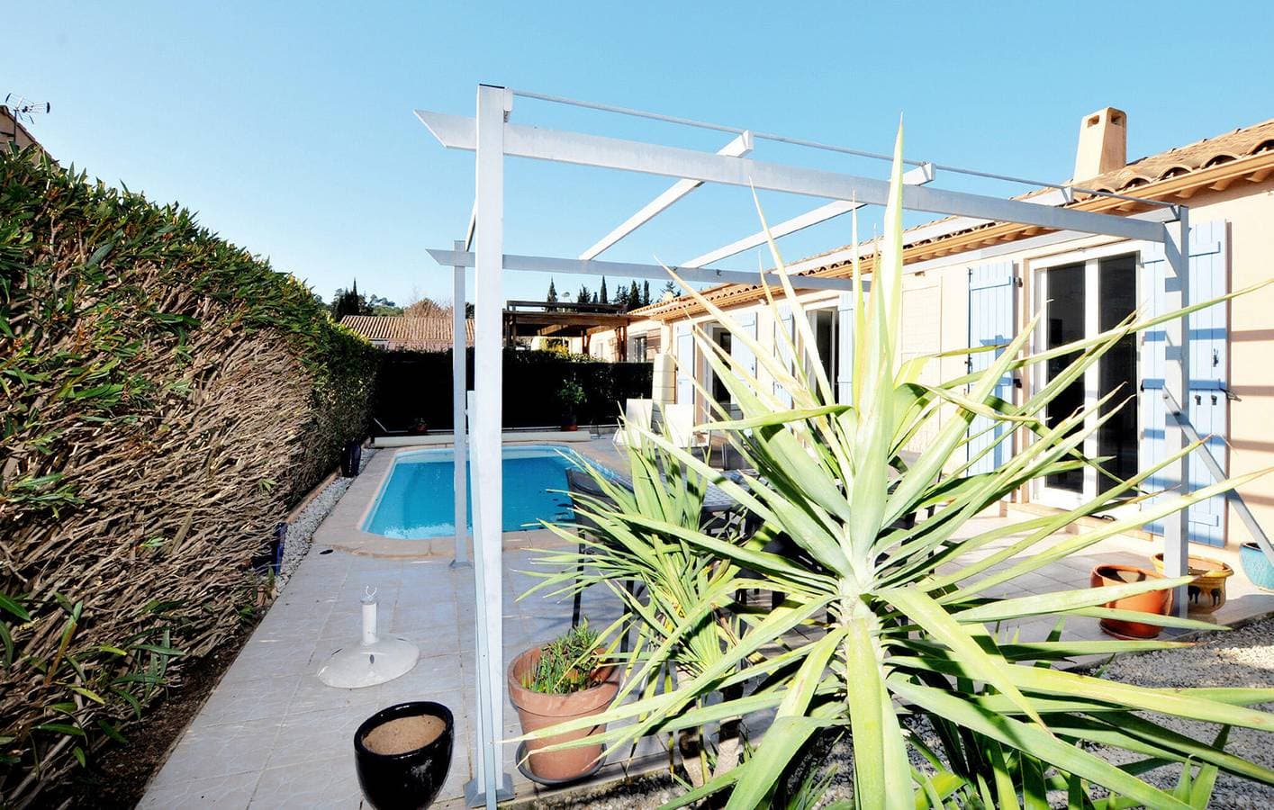 Foto 13 von 24: Charmante Wohnung mit Pool in Lézignan-Corbières