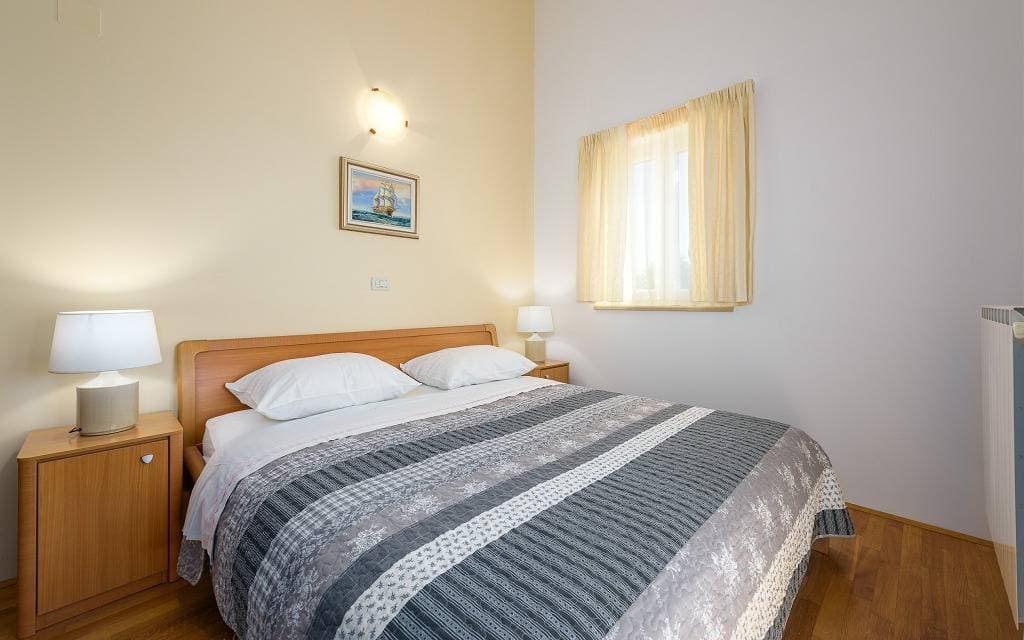 Foto 12 von 52: Ferienwohnung in Bašanija mit Meerblick, Terrasse, Klimaanlage, W-Lan (113-6)