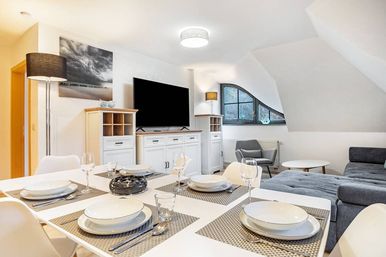 Foto 5 von 27: Apartment „7 Sanddüne“ mit Seeblick, privater Terrasse und WLAN