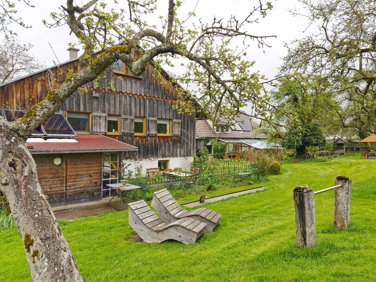 Foto 2 von 39: Ferienwohnung 'Schneckenhaus' mit Gemeinschaftsgarten, Balkon und WLAN
