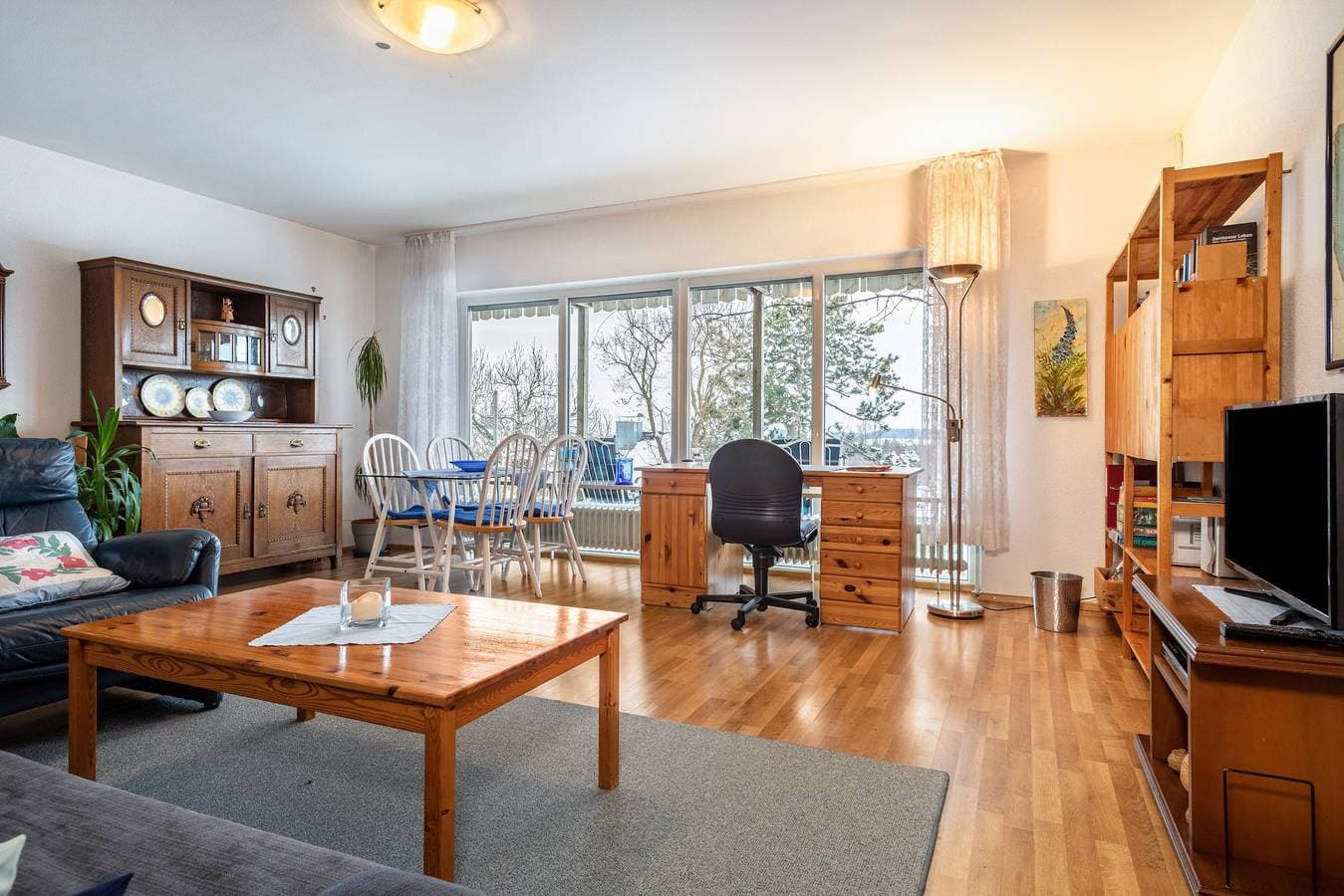 Foto 2 von 15: Ferienwohnung "Adlerhorst" mit Bergblick, Privat-Terrasse und WLAN