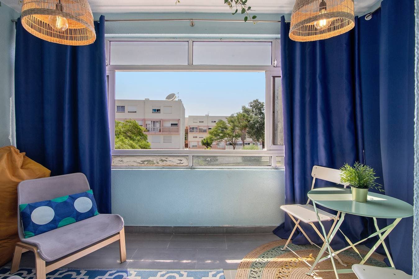 Foto 3 von 21: Ferienwohnung 'Remodelado Próximo Da Praia' mit Balkon und Wi-Fi
