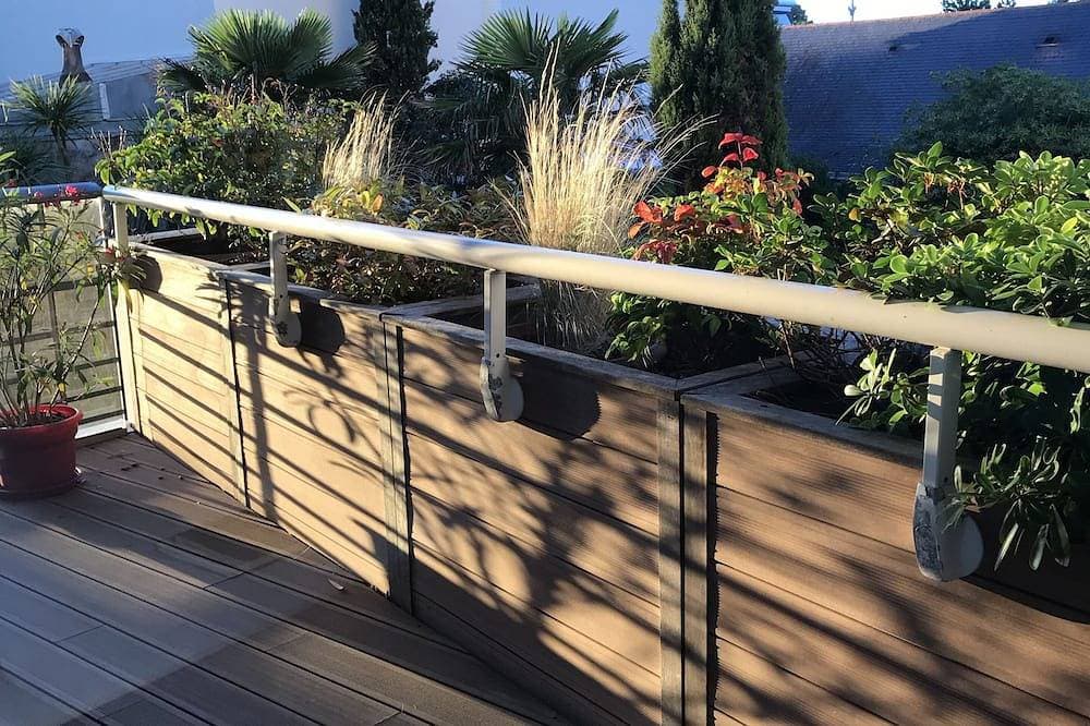 Foto 8 von 14: Charmante 2-Zimmer-Terrasse ideal gelegen in ruhiger Gegend - schöner freier Blick.