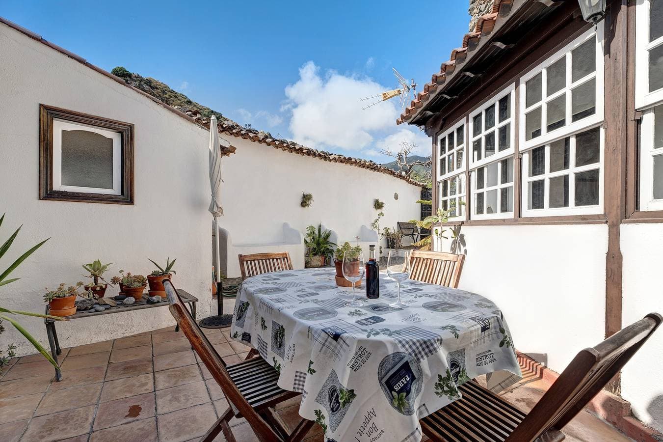 Foto 2 von 30: Ferienhaus "Casa Rural El Palmar" mit Bergblick, privater Terrasse und WLAN