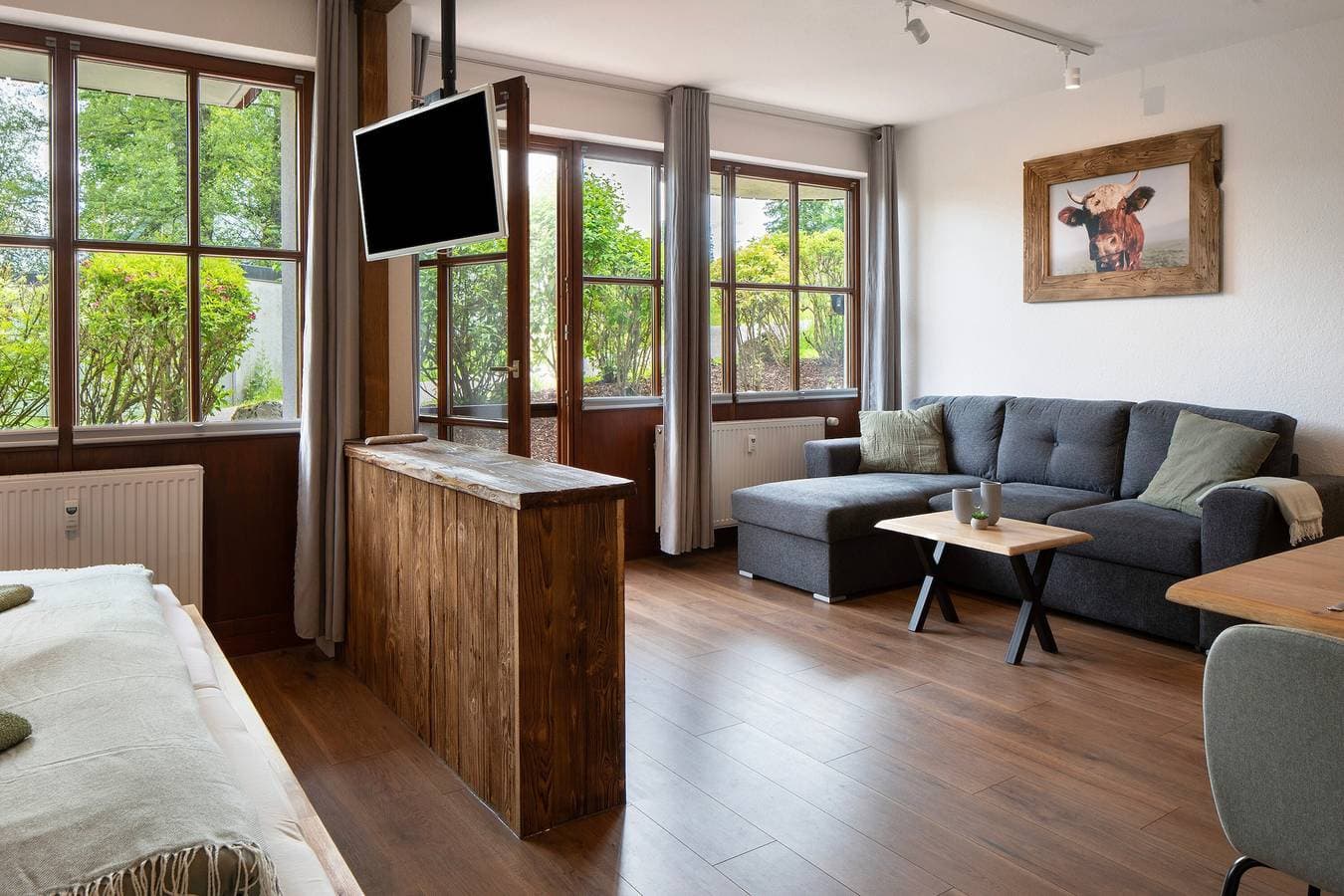 Foto 11 von 29: Ferienwohnung Am Mehlberg mit gemeinsamer Terrasse und WLAN