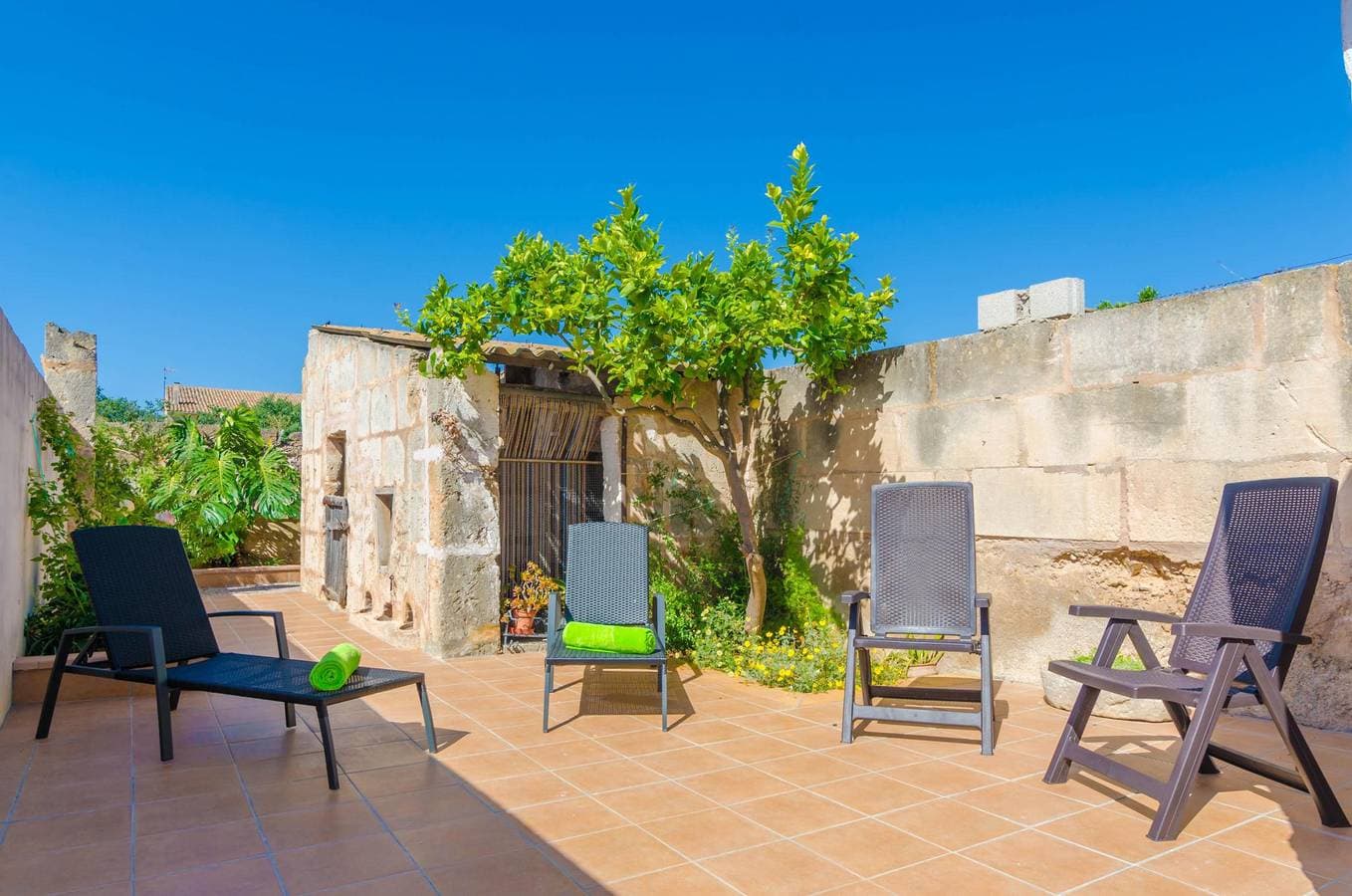 Can Salas - Apartment mit Terrasse in Porreres. WiFi gratis 1