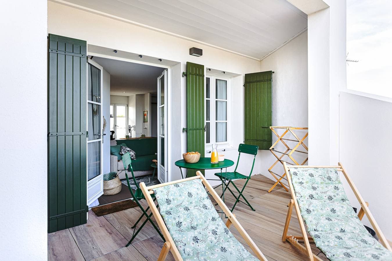 Foto 4 von 21: Studio La Terrasse mit Meerblick, privater Terrasse und WLAN