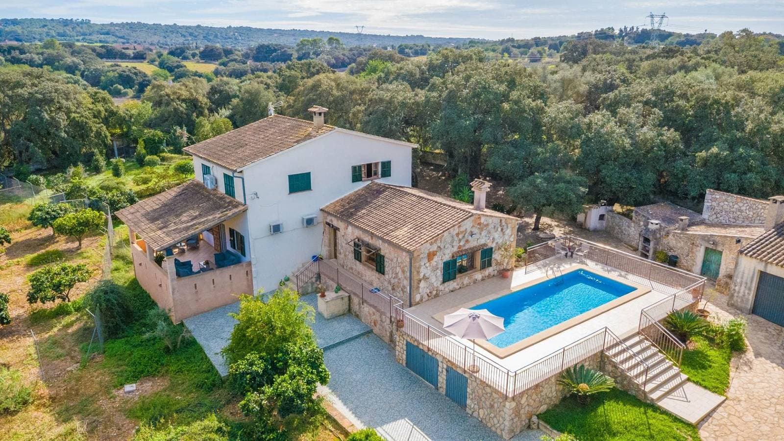 Ca Na Flores - Charmantes Landhaus mit privatem Pool. Kostenloses WLAN. 1