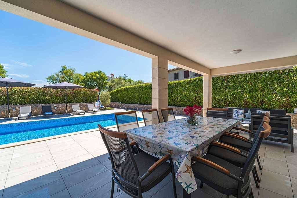 Foto 8 von 27: Villa Magdalena mit privatem Pool in Strandnähe