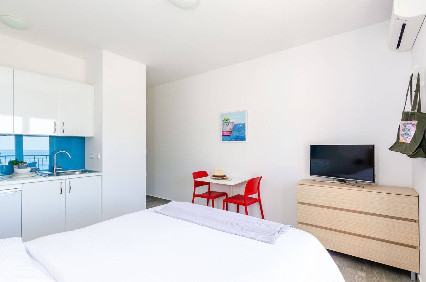 Foto 10 von 18: Villa Lukas - ''No.7'' Studio Apartment with Balcony and Sea View