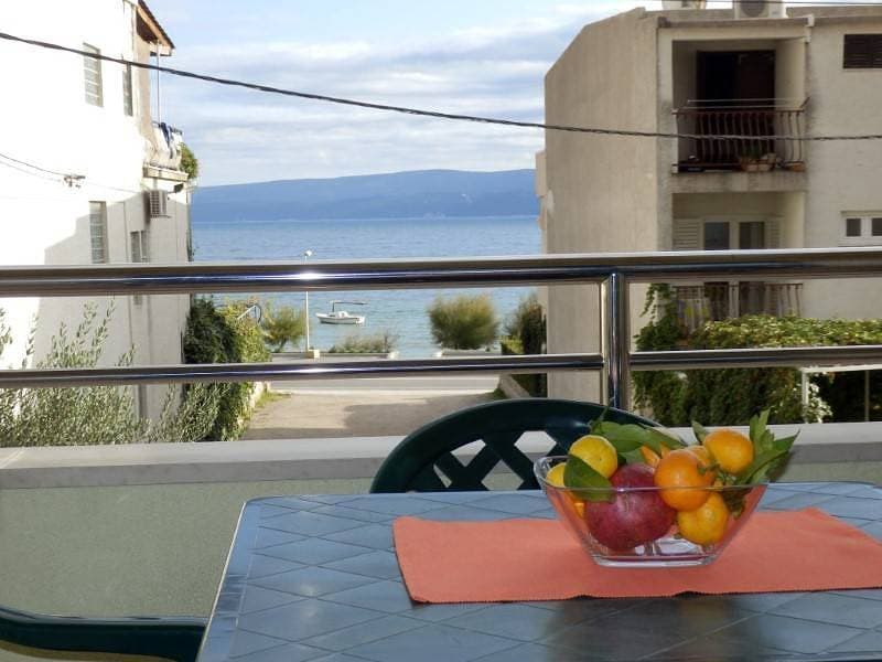 Studioapartment in Duće mit Meerblick, Balkon, Klimaanlage, W-Lan (4173-2) 1