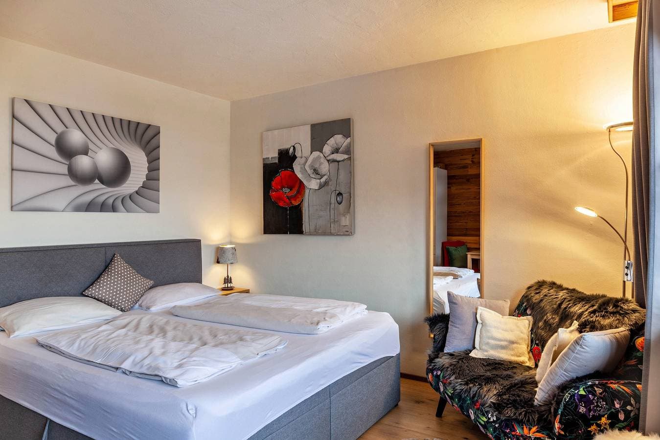Foto 6 von 18: Ferienwohnung 'Haus Excelsior Top 36' mit Bergblick, Privatem Garten und WLAN
