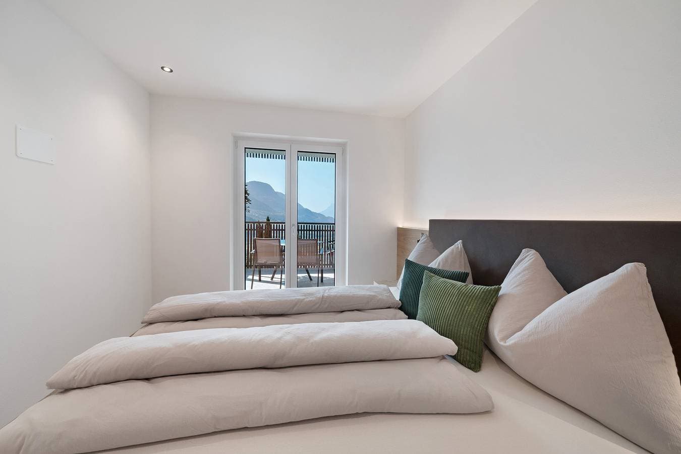 Foto 12 von 21: Apartment 'Sankt Corbinian 1' mit Bergblick, Gemeinschaftsgarten und WLAN