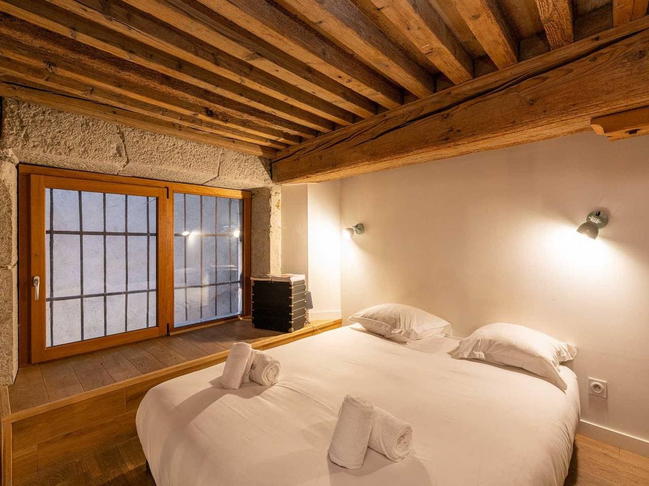 Foto 4 von 11: Gemütliches Apartment - 1 Schlafzimmer/2 Einzelbetten - Loge/Vieux Lyon