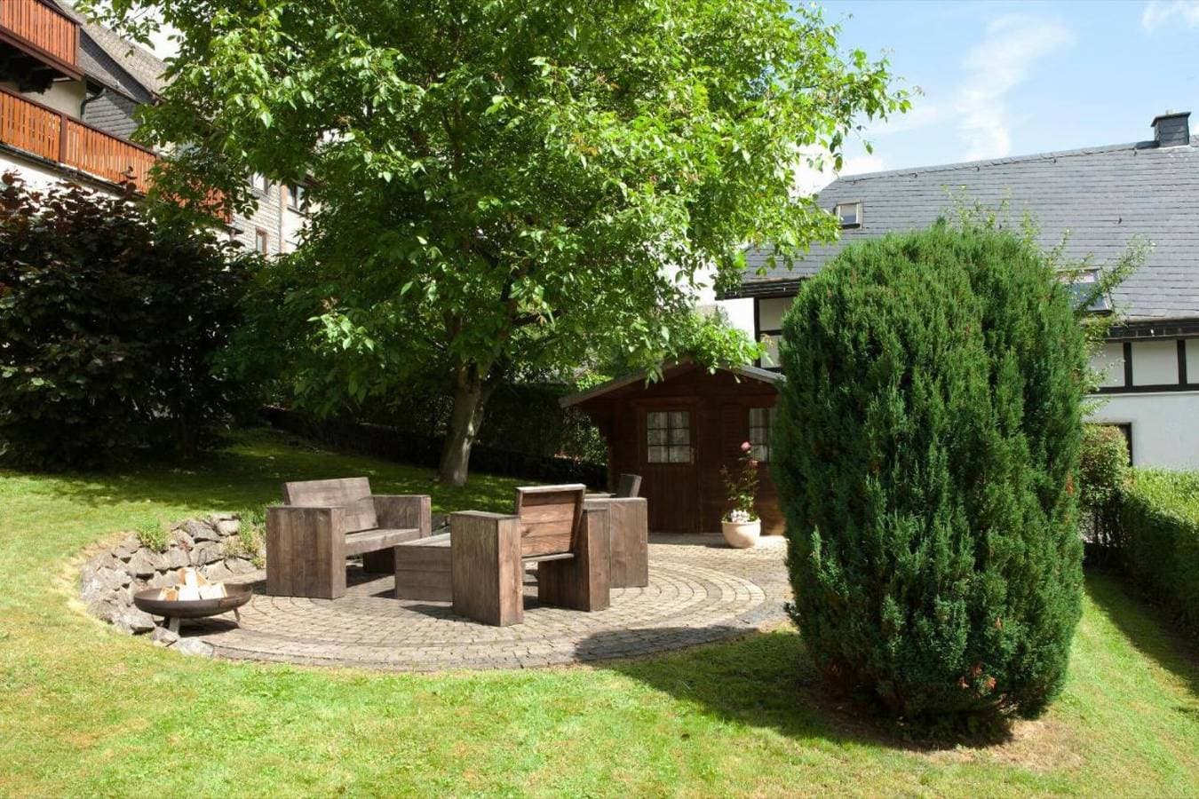 Foto 6 von 26: Ferienwohnung 'Fewo Rotwand' mit Gemeinschaftsterrasse, Gemeinschaftsgarten und WLAN
