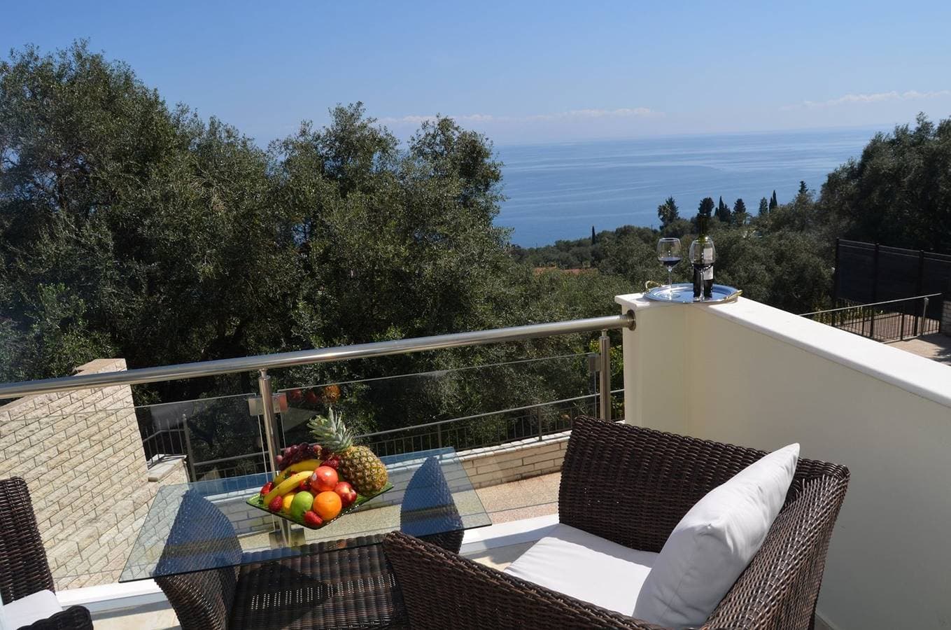 Foto 6 von 49: Superior Corfu Villa | Magical View Of The Ionian Sea | Villa Achillion